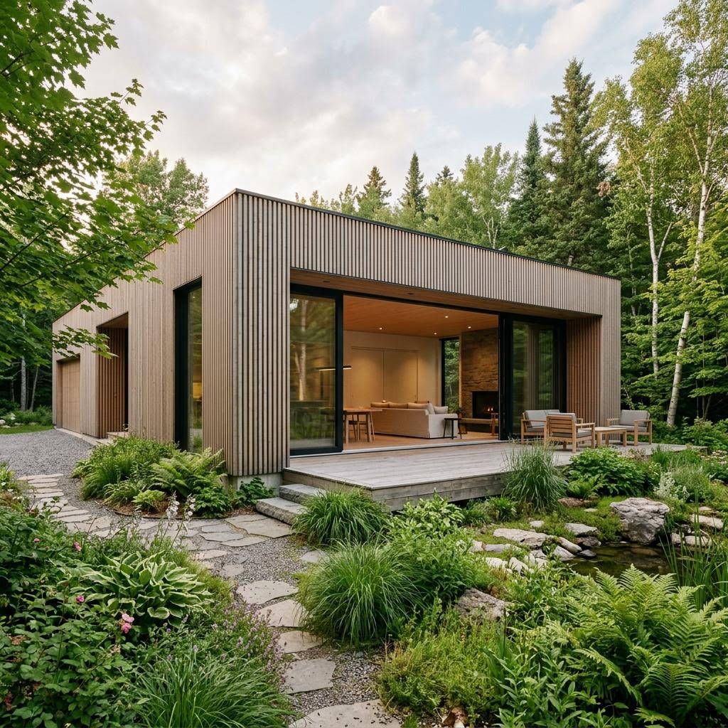 Maple Duo als angebautes Doppelhaus mit zwei Wohnbereichen